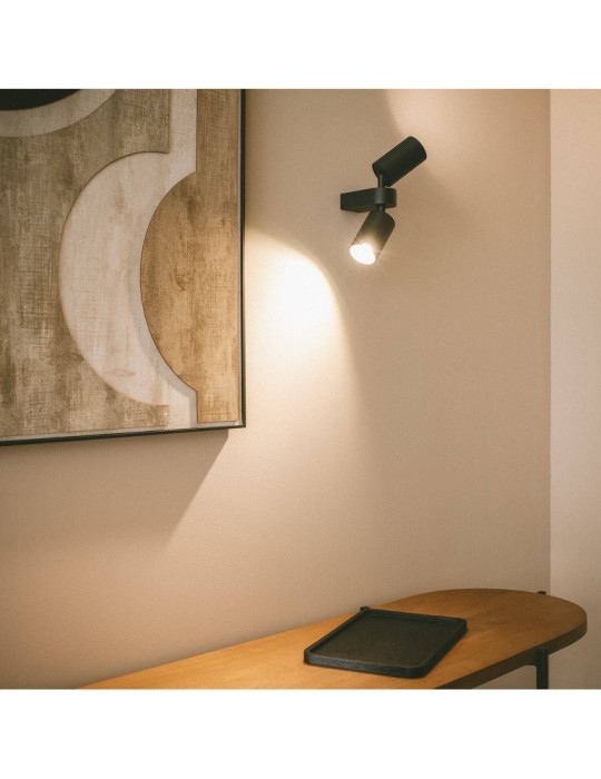 Plafonnier Aluminium Aritz 2 Spots