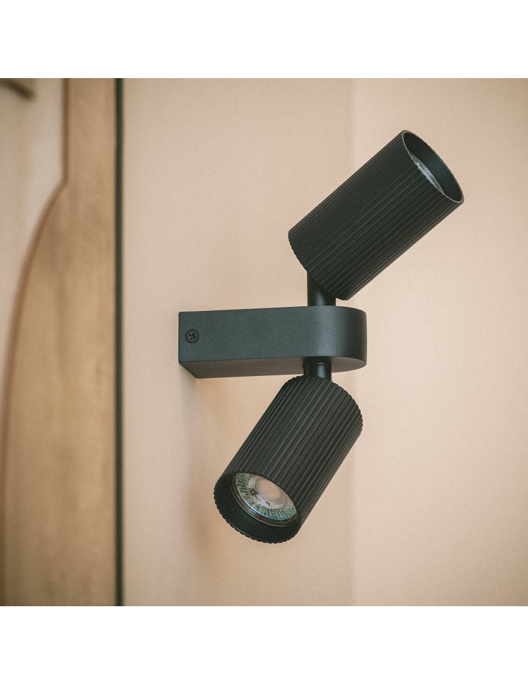 Plafonnier Aluminium Aritz 2 Spots