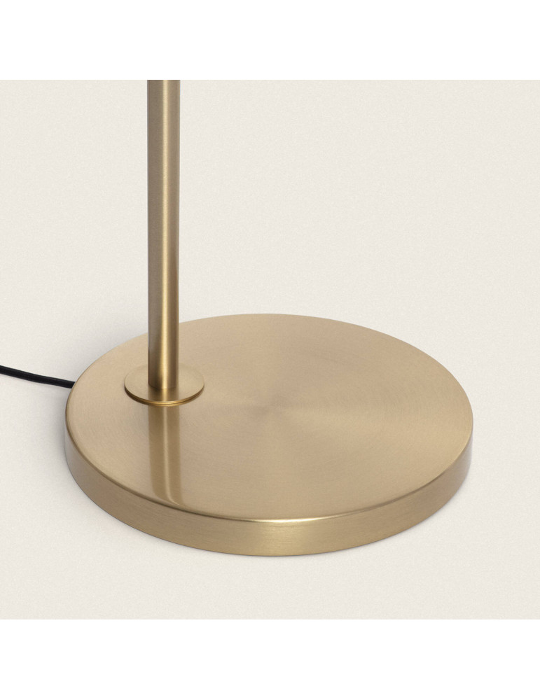 Lampadaire Métal et Verre Moonlight Brass 3 Spots