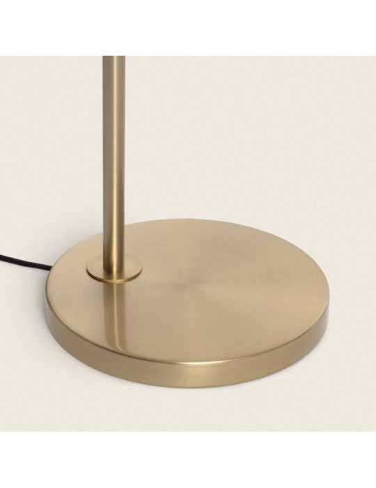 Lampadaire Métal et Verre Moonlight Brass 3 Spots