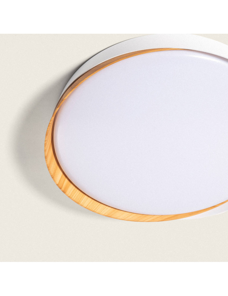 Plafonnier LED 28W Rond Ø420 mm CCT Sélectionnable Nil