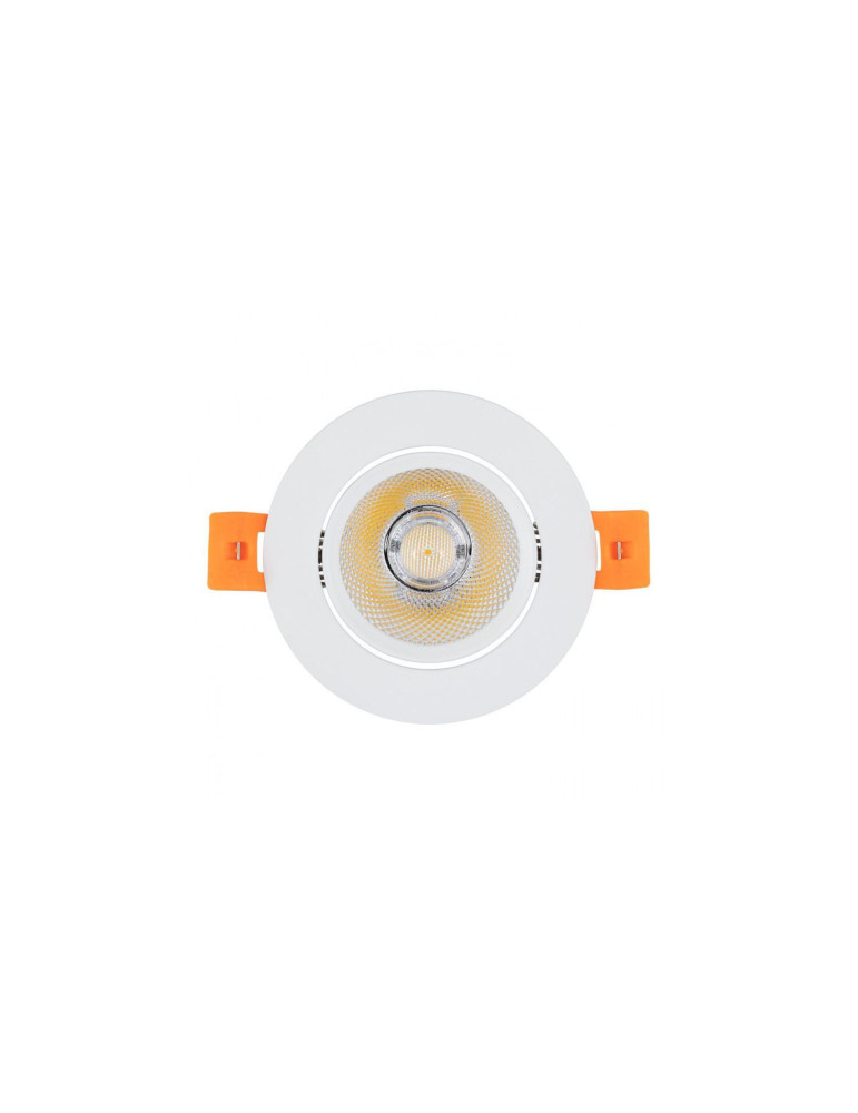 Spot Downlight LED 7W Rond Dimmable COB CRI90 Coupe Ø 70 mm