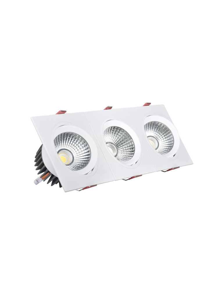 Spot Downlight LED 30W Rectangulaire Madison Coupe 315x95 mm