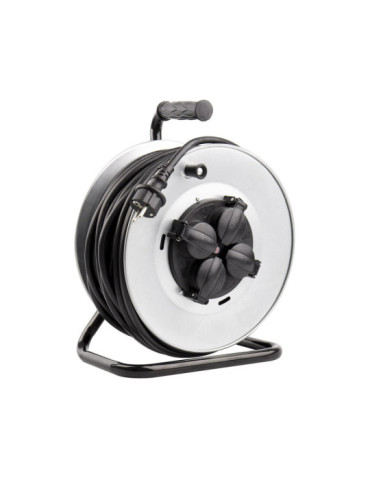 Enrouleur Extensible 50m 4 Prises IP44 3x1.5mm