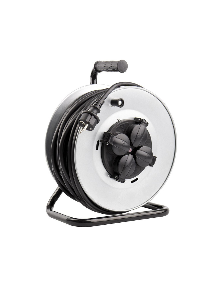 Enrouleur Extensible 50m 4 Prises IP44 3x1.5mm