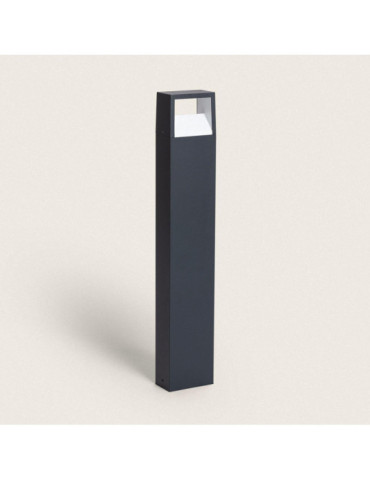 Balise LED 9W Extérieure Aluminium en Saillie sur Pied 80cm Sheffield