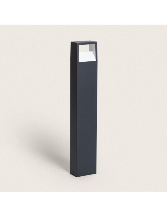 Balise LED 9W Extérieure Aluminium en Saillie sur Pied 80cm Sheffield