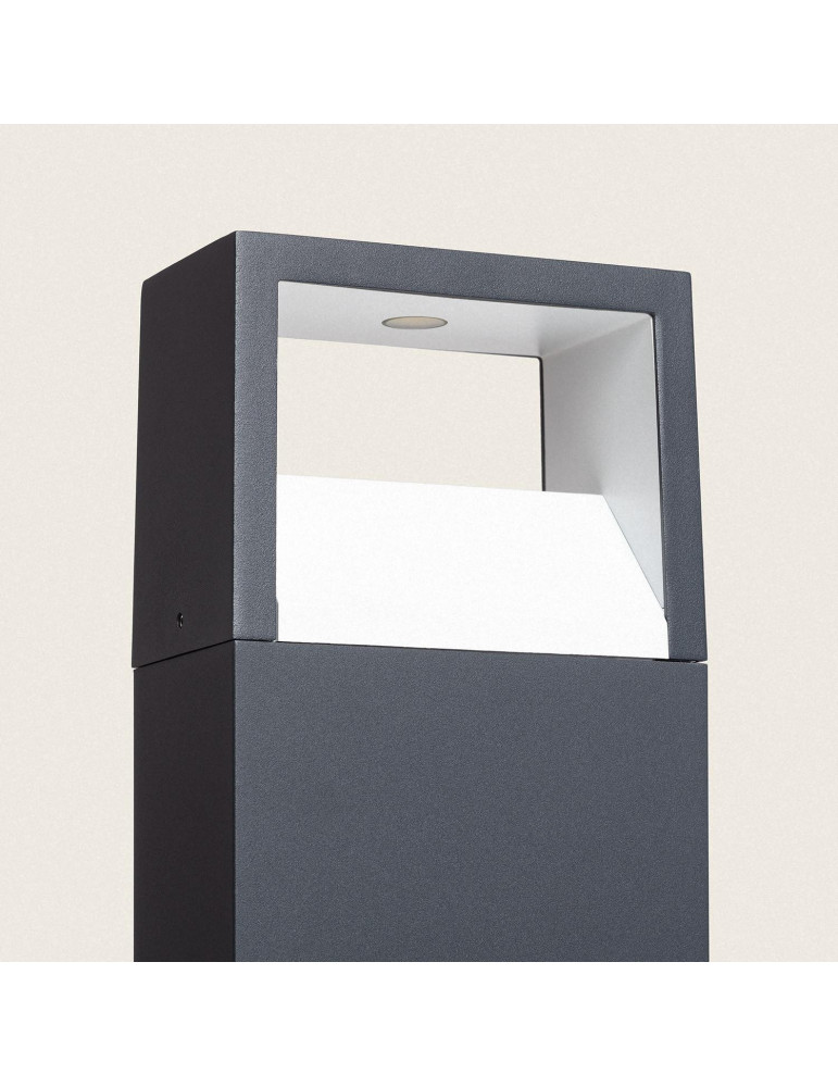 Balise LED 9W Extérieure Aluminium en Saillie sur Pied 80cm Sheffield