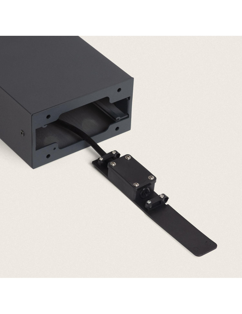 Balise LED 9W Extérieure Aluminium en Saillie sur Pied 80cm Sheffield