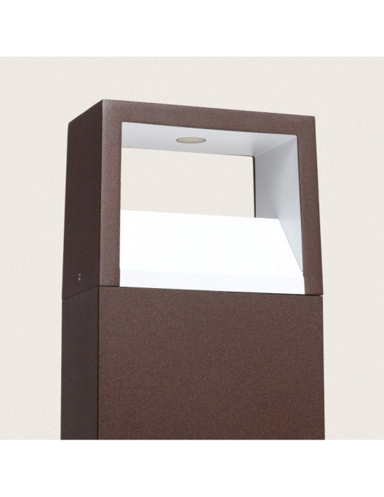 Balise LED 9W Extérieure Aluminium en Saillie sur Pied 80cm Sheffield