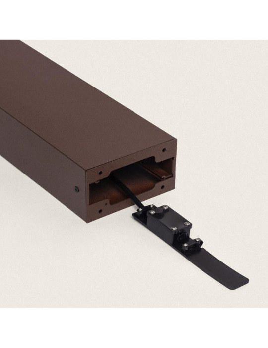 Balise LED 9W Extérieure Aluminium en Saillie sur Pied 80cm Sheffield