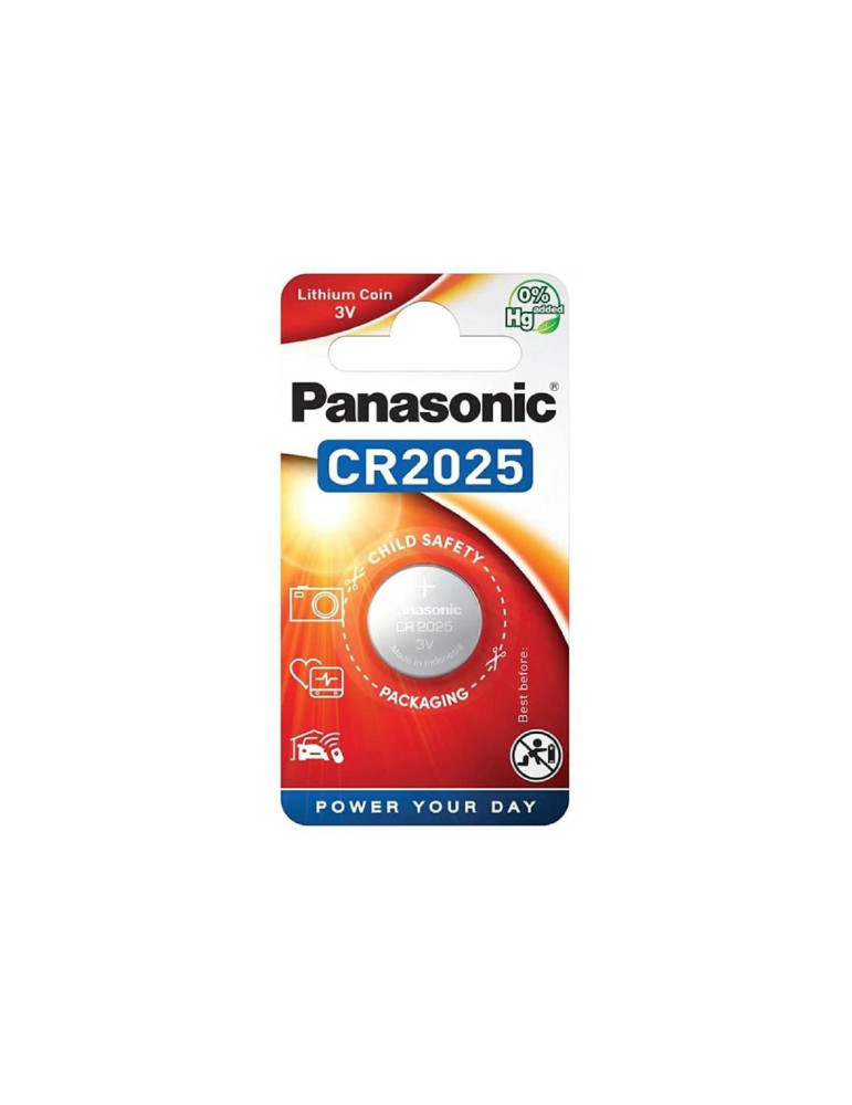 Blister 1 Pile Lithium 3V PANASONIC CR-2025EL/1B