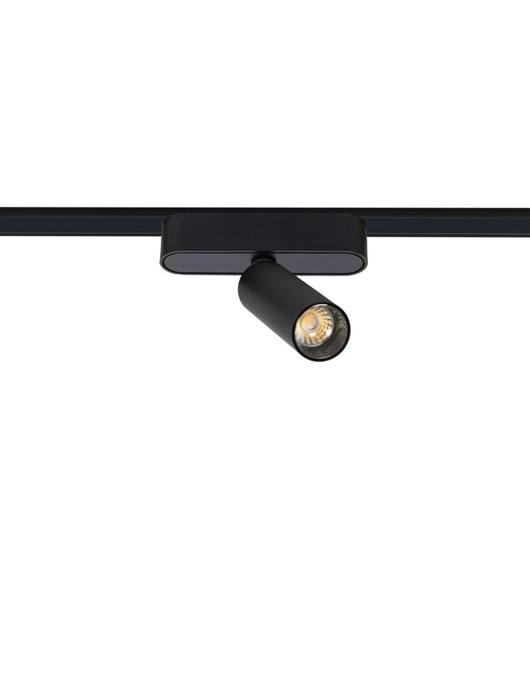 Spot LED sur Rail Magnétique 25mm Extra-Plat 7W 48V Noir
