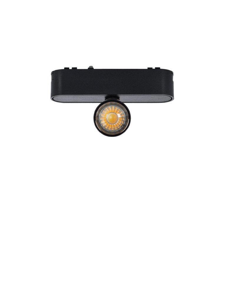 Spot LED sur Rail Magnétique 25mm Extra-Plat 7W 48V Noir