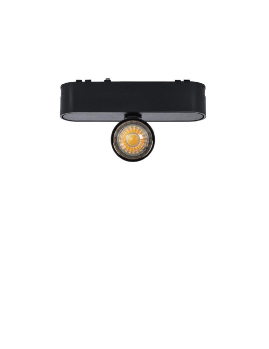 Spot LED sur Rail Magnétique 25mm Extra-Plat 7W 48V Noir