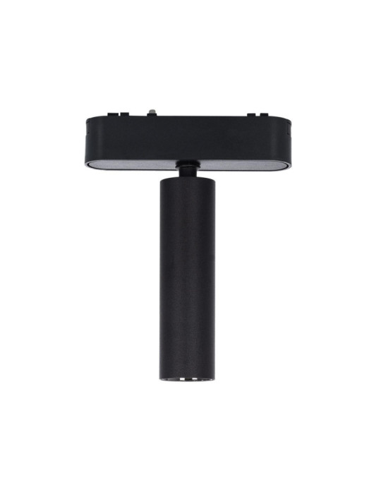 Spot LED sur Rail Magnétique 25mm Extra-Plat 7W 48V Noir