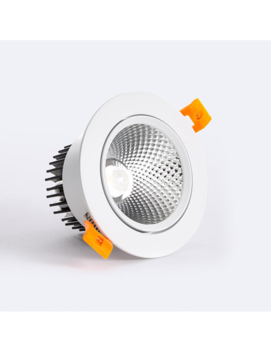 Spot Downlight LED 9W Rond Dimmable Dim to Warm Coupe  Ø 90 mm