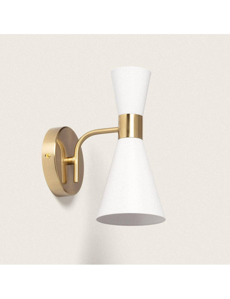 Lampe Murale Métal Blanc Jigger Lampe Murale Métal Blanc Jigger