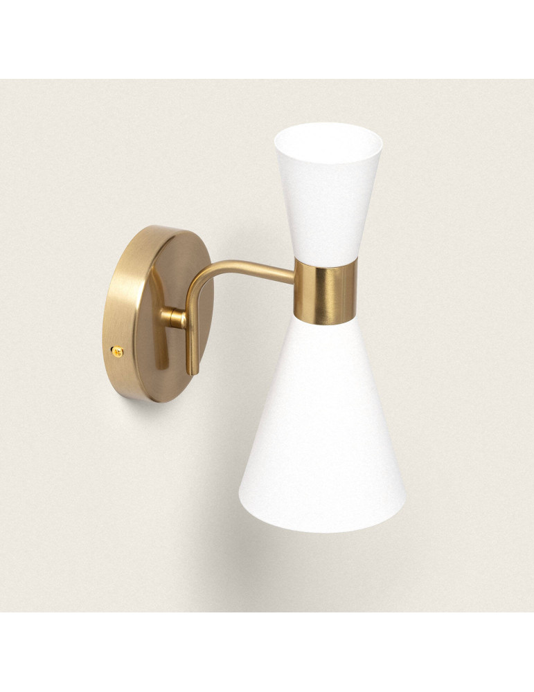 Lampe Murale Métal Blanc Jigger