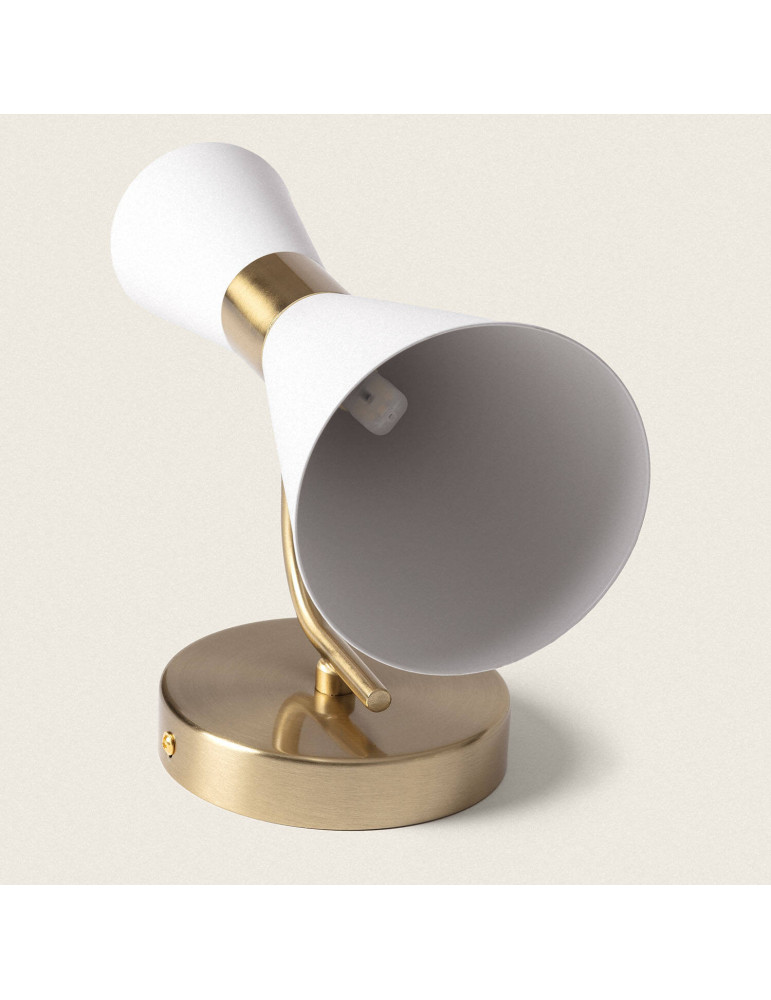 Lampe Murale Métal Blanc Jigger