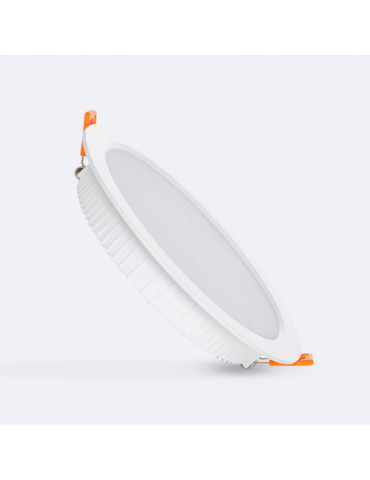 Downlight LED 12W Rond OSRAM Aero 110 lm/W LIFUD Coupe Ø 150 mm