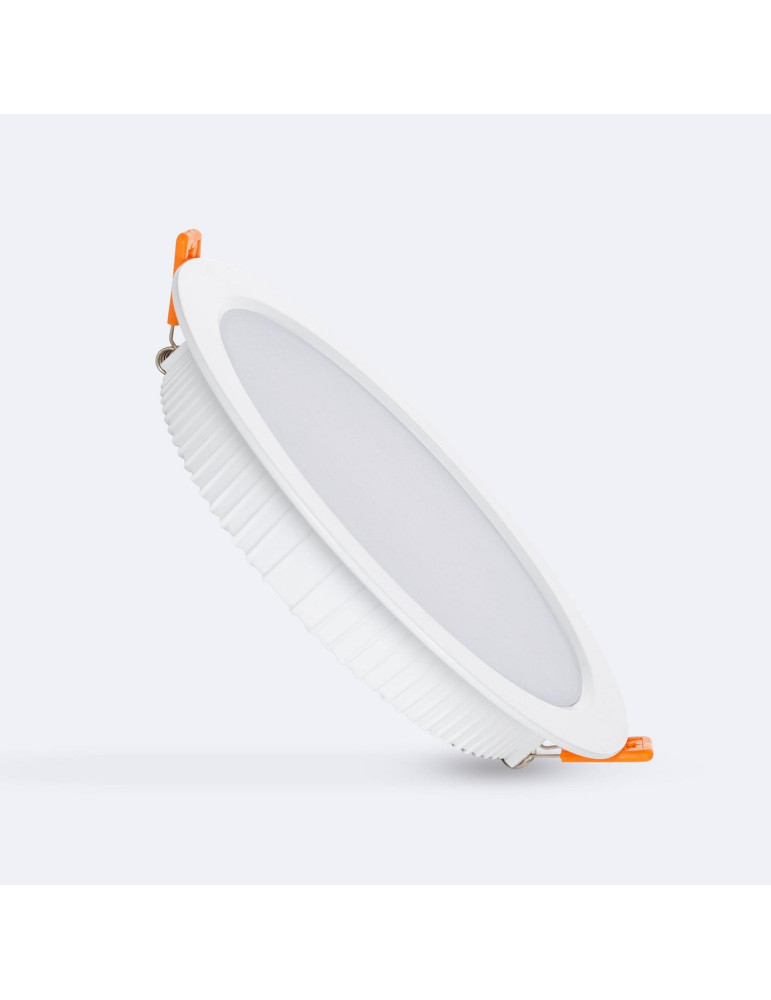 Downlight LED 12W Rond OSRAM Aero 110 lm/W LIFUD Coupe Ø 150 mm