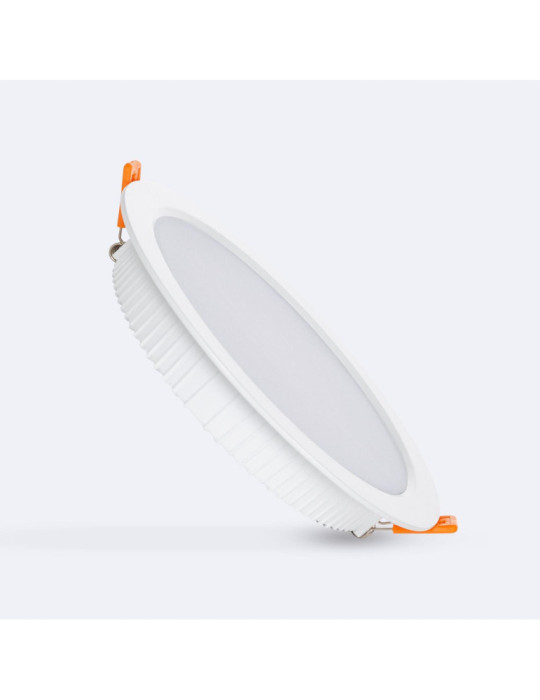 Downlight LED 12W Rond OSRAM Aero 110 lm/W LIFUD Coupe Ø 150 mm