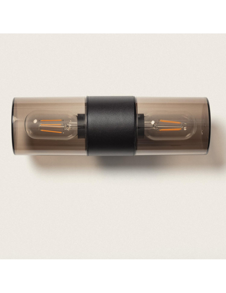 Applique Murale Extérieure Aluminium Deux Spots Solok