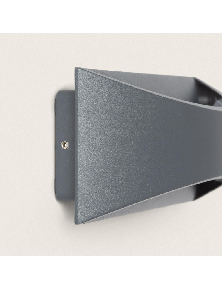 Applique Murale Extérieure LED 7 W Aluminium  Éclairage Double Face CCT Sélectionnable Gedved