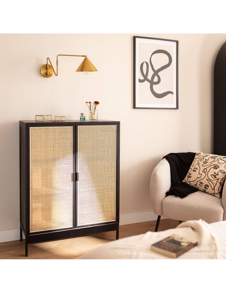 Lampe Murale Articulée Métal Cyclone