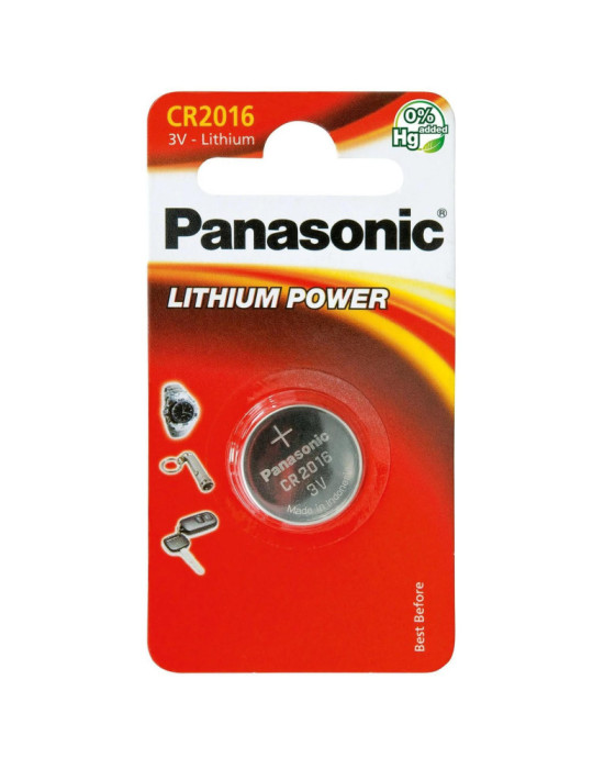 Blister 1 Pile Lithium 3V PANASONIC CR-2016EL/1B