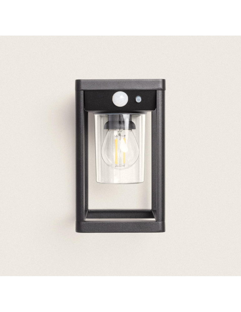 Applique Murale Extérieure Solaire LED 2W Aluminium Devah avec Détecteur de Mouvement