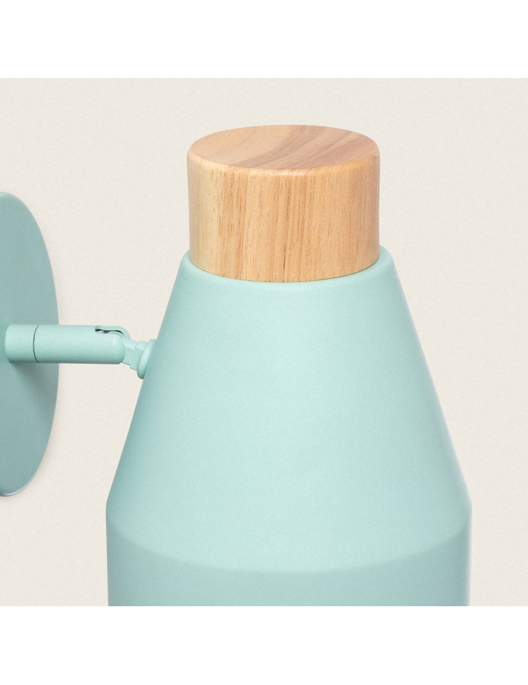 Lampe Murale Métal et Bois Lypo