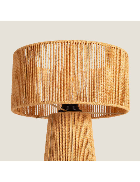 Lampe à Poser Papier Tressé Kalla Lilium