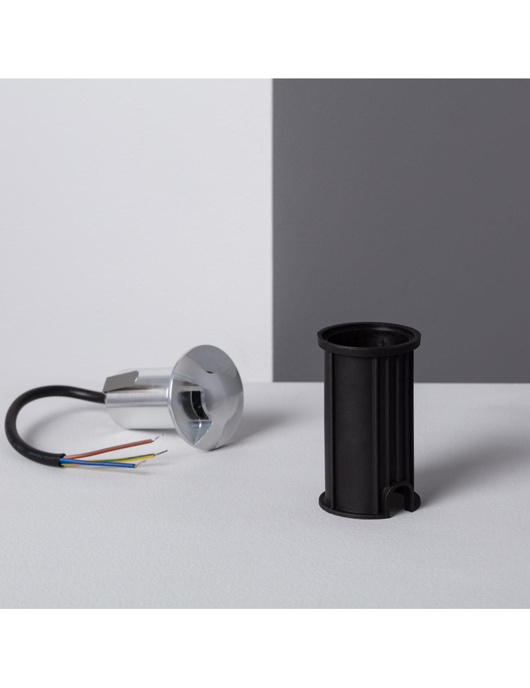 Balise LED Extérieure 2W Encastrable au Sol Chaplin