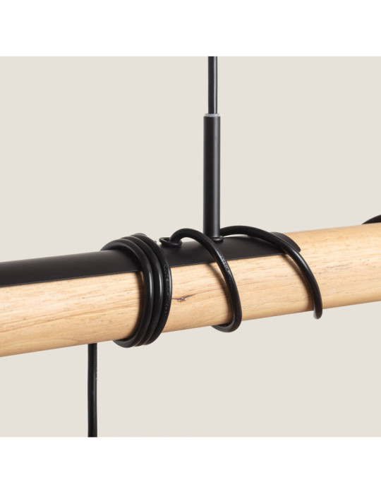 Suspension Métal et Bois Monah