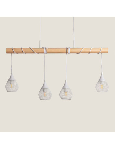Suspension Métal et Bois Monah