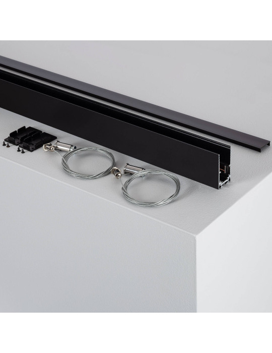 Spot LED sur Rail Noir 15W CCT
