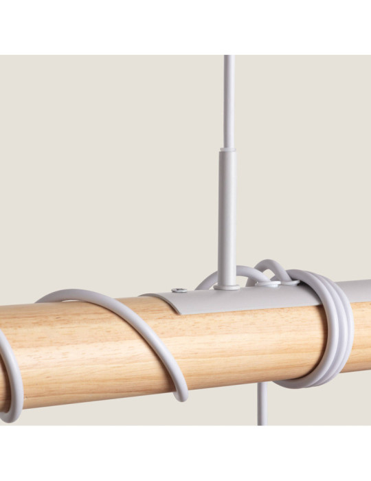 Suspension Métal et Bois Monah