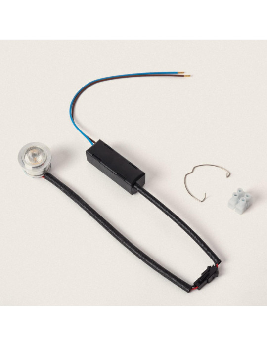 Applique Murale LED Intégration Plâtre/Placo  2W Coupe 173x145 mm