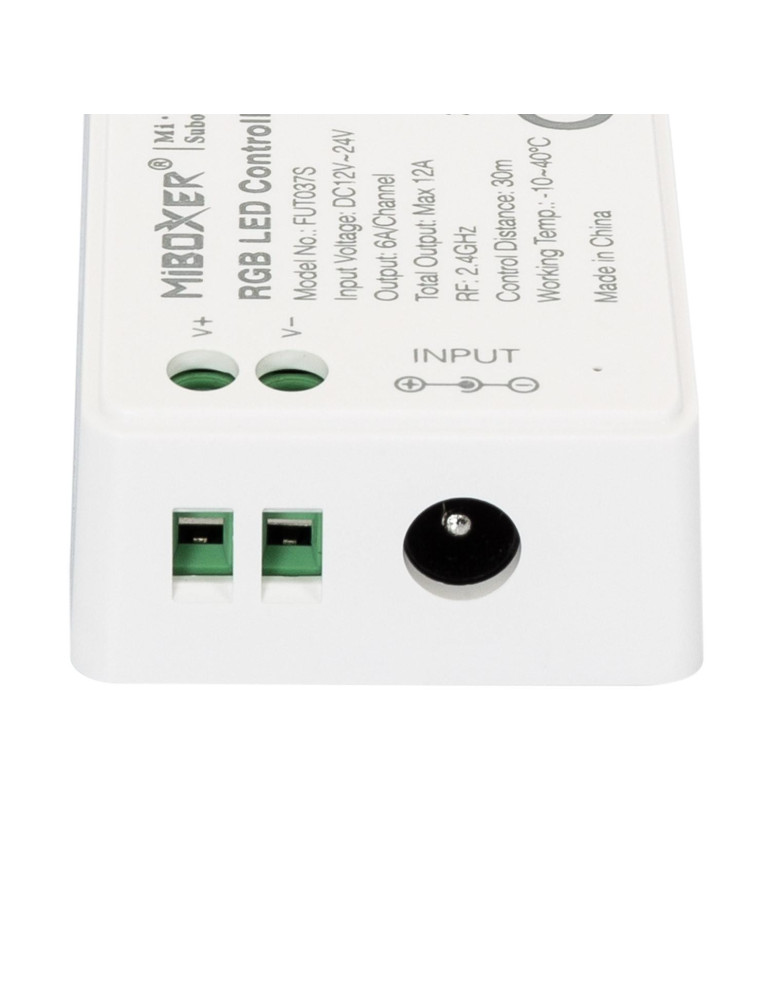 Contrôleur Variateur RGB 12/24V DC + Télécommande RF 4 Zones MiBoxer