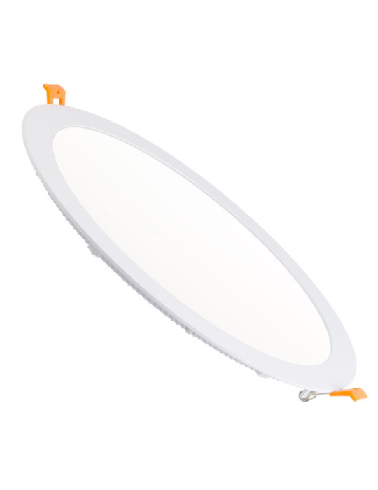Dalle LED 24W Ronde Extra-Plate Coupe Ø 280 mm Dalle LED 24W Ronde Extra-Plate Coupe Ø 280 mm