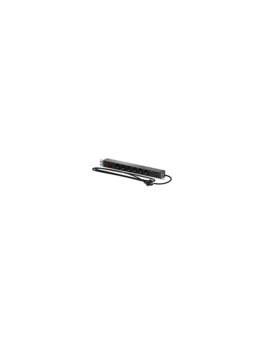 Bloc Multiprises 6 Prises Schuko avec Interrupteur Lumineux OPENETICS 2394 Bloc Multiprises 6 Prises Schuko avec Interrupteur Lumineux OPENETICS 2394