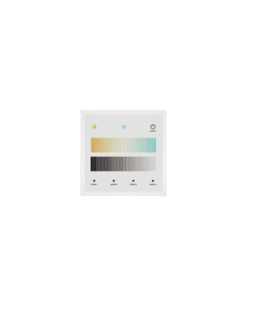 Télécommande Variateur Murale Tactile LED CCT DALI Master