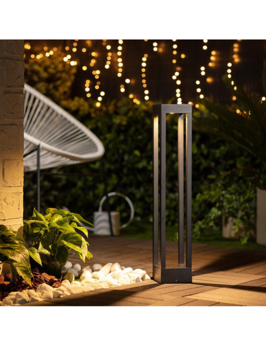 Balise LED Extérieure 7W en Saillie sur Pied 60cm Irlaya