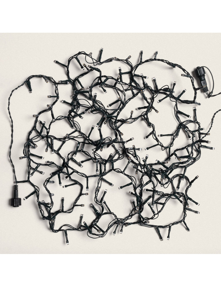 Extension 6 m pour Rideaux Guirlande LED Extérieurs Câble Noir