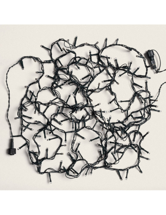 Extension 6 m pour Rideaux Guirlande LED Extérieurs Câble Noir