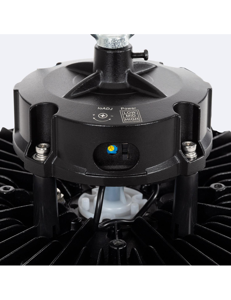 Cloche LED Industrielle UFO 200W 170lm/W LIFUD SMART Détecteur de Présence