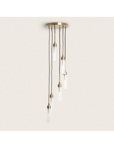 Suspension Métal et Verre Sest Iraide