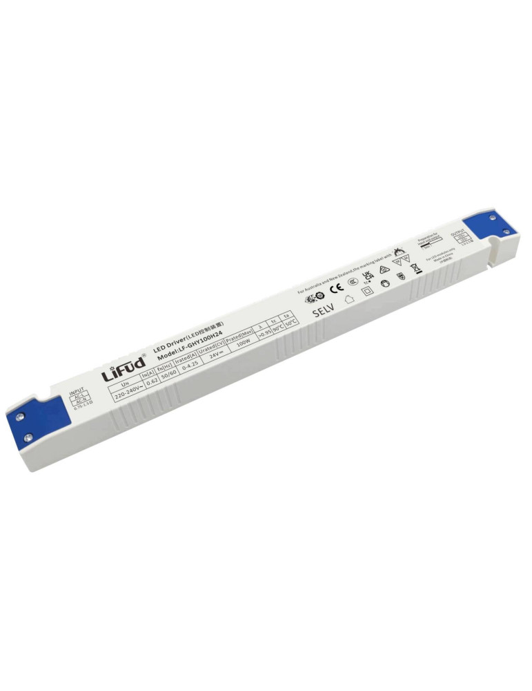 Driver LIFUD 220-240V No Flicker Sortie 24 V DC 100W LF-GHY100H24